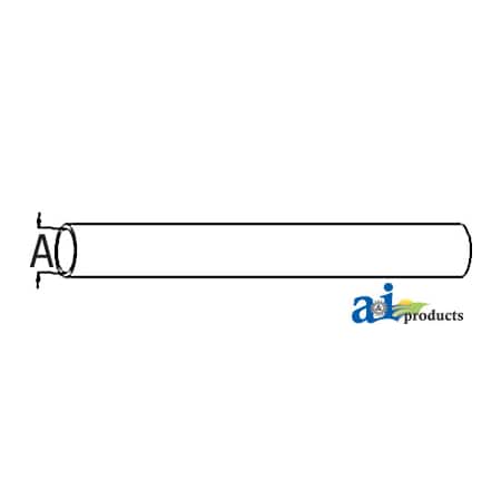 A & I Products Radiator Hose, Upper 16" x2" x2" A-10A9584